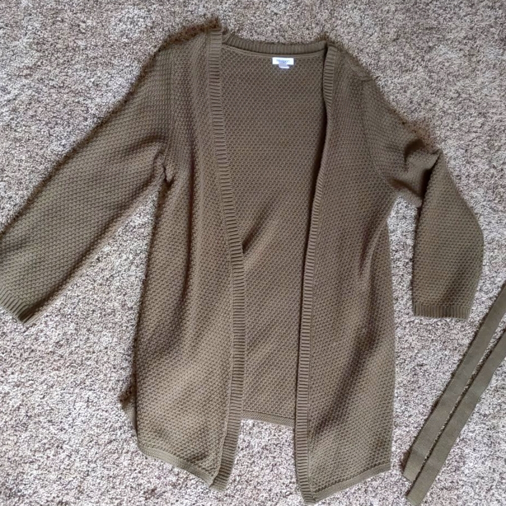 Hunter green Westport cardigan